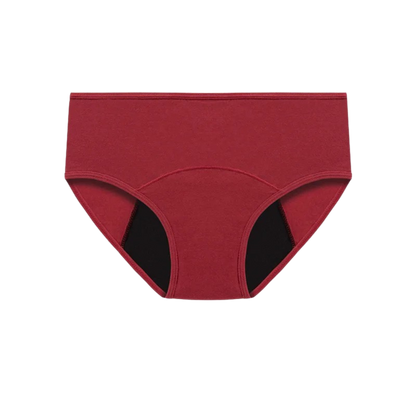 Period underwear | Red Mid Waist
