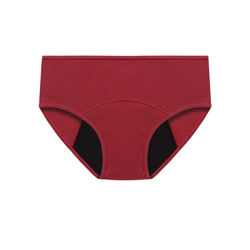 Period underwear | Red Mid Waist