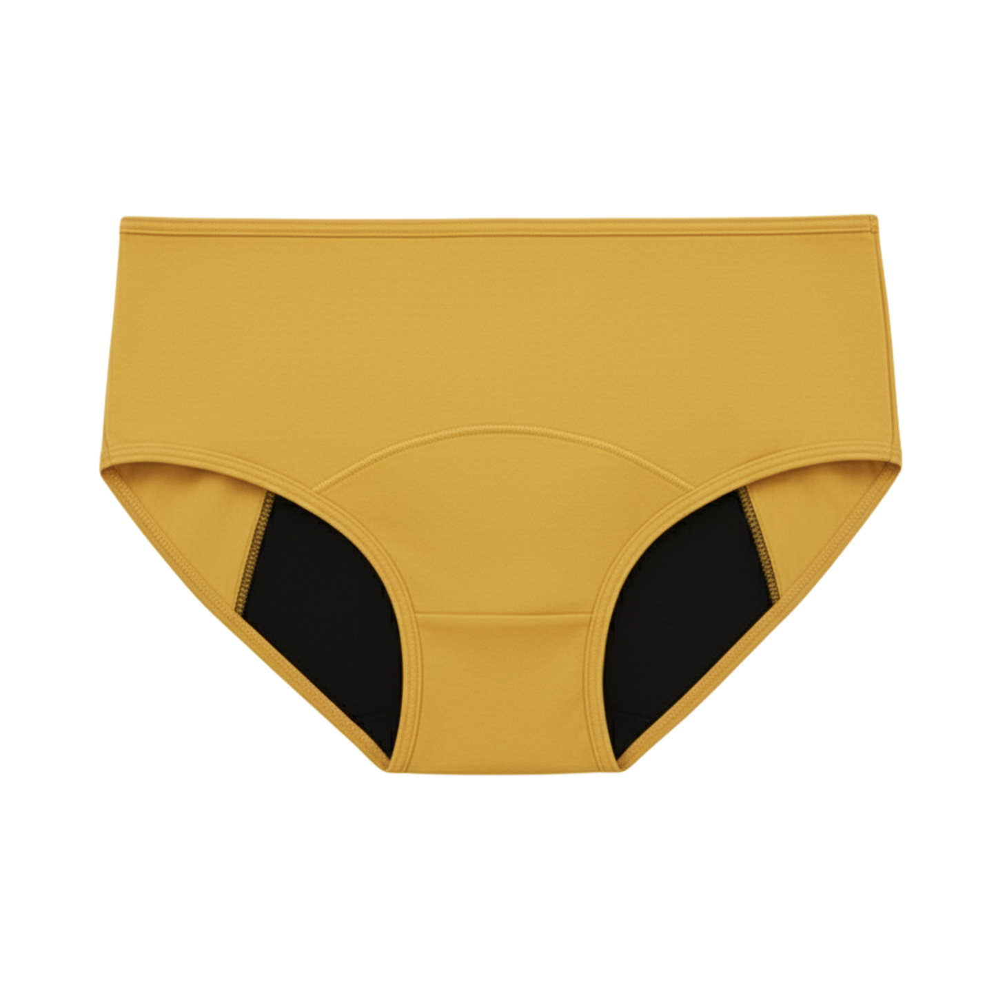 Period underwear | Yellow Mid Waist