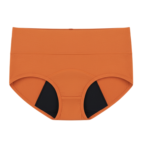 Period underwear | Orange High Waist
