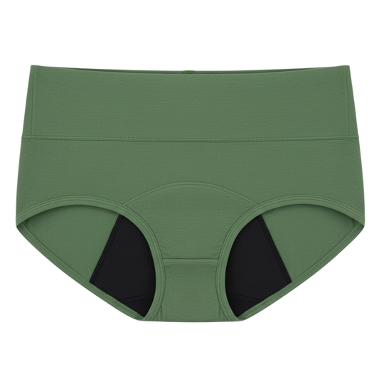 Period underwear | Green High Waist