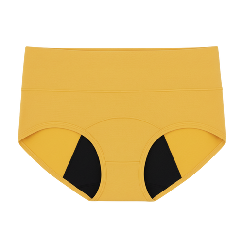 Period underwear | Yellow High Waist