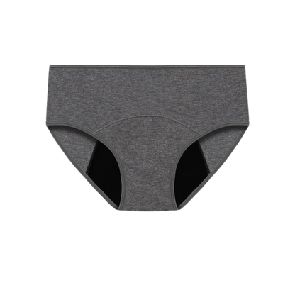 Period underwear | Grey Mid Waist