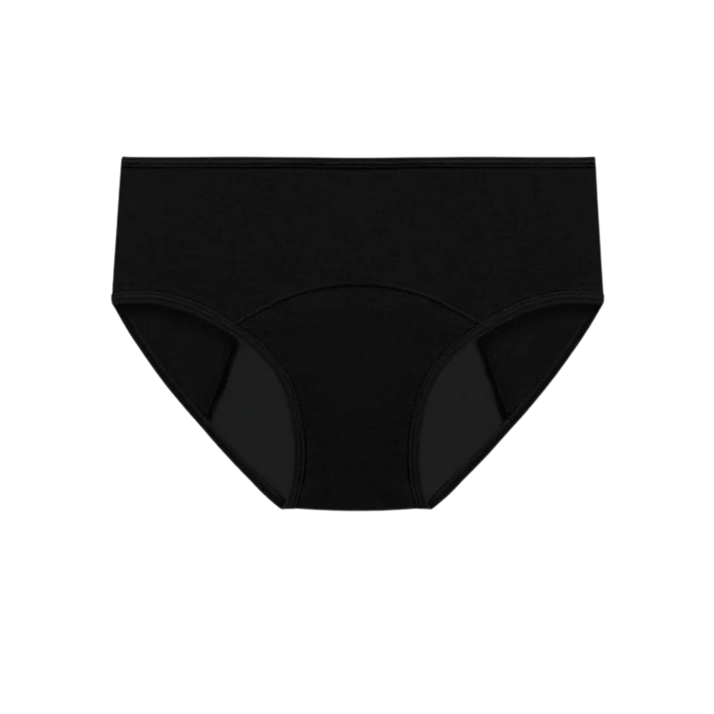 Period underwear | Black Mid Waist